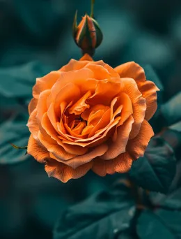 Róża Wielkokwiatowa Pomarańczowa | Domisad.pl sklep ogrodniczy