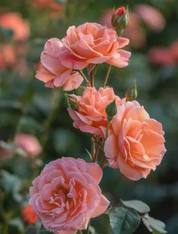 Róża Rabatowa Łososiowa | Domisad.pl Sklep ogrodniczy