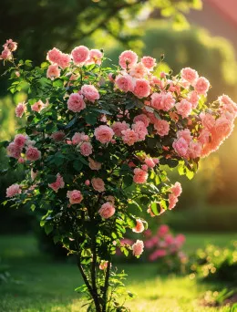 Róża Parkowa Różowa | Domisad.pl Sklep Ogrodniczy