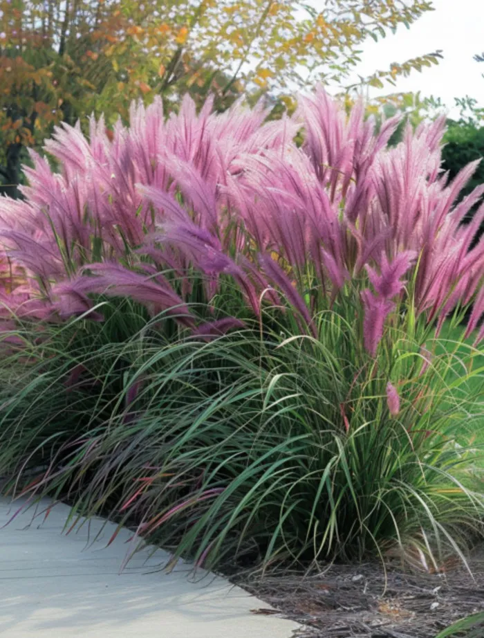 Trawa Ozdobna Rozplenica Japońska Red Head |Sklep Dom i Sad