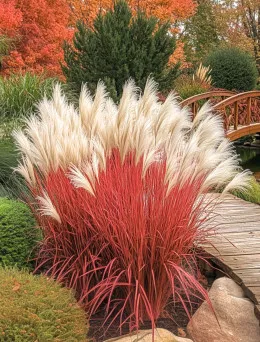 Miskant chiński Miscanthus sinensis Ghana | Twój Sklep DomiSad.pl