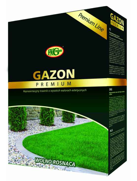 Mieszanka Traw Gazonowa Premium 1kg | DomiSad.pl Sklep online